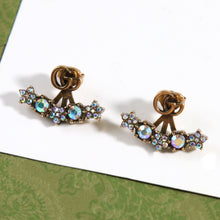 Load image into Gallery viewer, JW754 Crystal Double G Single Earring