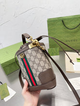 Load image into Gallery viewer, GC551 Ophidia GG Bucket Bag / 6.3"W x 7.1"H x 2"D