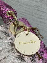 Load image into Gallery viewer, DR574 Mini Lady Dior Bag(Snakeskin) / 6.5 x 6 x 3 inches / HIGHEST QUALITY VERSION