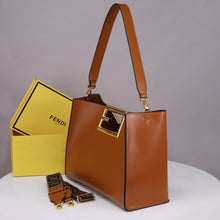 Load image into Gallery viewer, FF179 Leather Large Shoulder Bag / 15.7x7.1x11.8inch