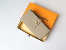 Load image into Gallery viewer, LB1185 LV Vertical Wallet / 3.9 x 7.5 x 0.7 inches