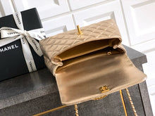 Load image into Gallery viewer, CC1159 Small Flap Bag with Top Handle / 5.5x9.4x3.9inch / HIGHEST QUALITY VERSION