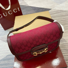 Load image into Gallery viewer, GC667 Gucci Horsebit 1955 Small Shoulder Bag / HIGHEST QUALITY VERSION / 9.8"W x 7"H x 3.1"D