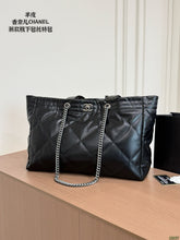 Load image into Gallery viewer, CC1677 CHANEL New Shoulder Tote Bag / 42 x 29 cm