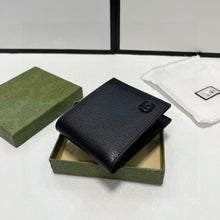 Load image into Gallery viewer, MBG048 GG Marmont leather bi-fold wallet / 4.3"W x 3.5"H