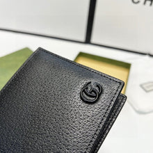 Load image into Gallery viewer, MBG048 GG Marmont leather bi-fold wallet / 4.3"W x 3.5"H