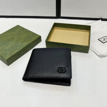 Load image into Gallery viewer, MBG048 GG Marmont leather bi-fold wallet / 4.3"W x 3.5"H