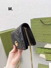 Load image into Gallery viewer, GC557 GG Marmont Chain Wallet / 7.1x4.3x1.5inch