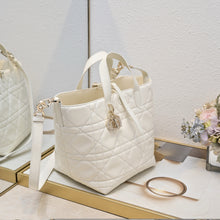 Load image into Gallery viewer, DR517 Small/Medium Dior Toujours Vertical Tote Bag