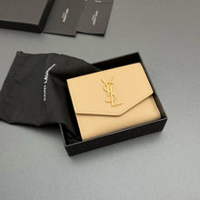 Load image into Gallery viewer, YSK446 UPTOWN Compact Wallet / 4.7 x 3.9 x 1.2 INCHES / HIGHEST QUALITY VERSION