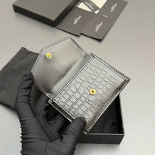 Load image into Gallery viewer, YSK447 UPTOWN Compact Wallet / 4.7 X 3.9 X 1.1 INCHES / HIGHEST QUALITY VERSION