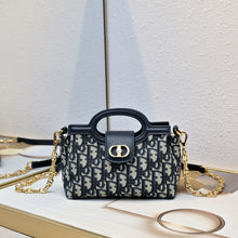 Load image into Gallery viewer, DR582 Dior Jolie Top Handle Mini Bag / 7.5x5x3.5inches