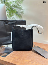 Load image into Gallery viewer, YSK368 LE 5 À 7 Supple Small IN Suede / 9 x 8.7 x 3.3 inches