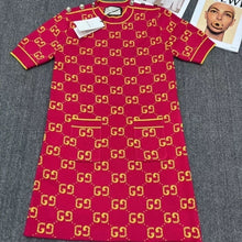 Load image into Gallery viewer, CLTH329 GG Lamé Jacquard Dress / S/M/L