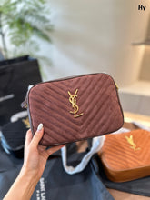 Load image into Gallery viewer, YSK367 LOU Camera Bag in Suede / 9 x 6.2 x 2.3 INCHES