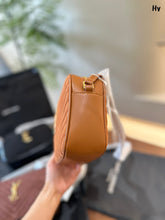 Load image into Gallery viewer, YSK367 LOU Camera Bag in Suede / 9 x 6.2 x 2.3 INCHES