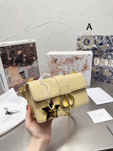 Load image into Gallery viewer, DR282 30 Montaigne East-West Bag with Chain / 8.5 x 4.5 x 2.5 inches