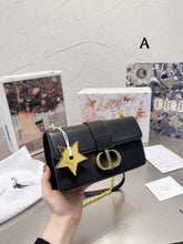 Load image into Gallery viewer, DR282 30 Montaigne East-West Bag with Chain / 8.5 x 4.5 x 2.5 inches