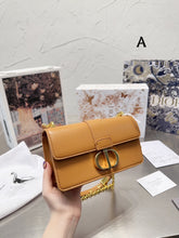 Load image into Gallery viewer, DR282 30 Montaigne East-West Bag with Chain / 8.5 x 4.5 x 2.5 inches