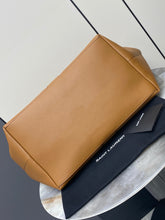 Load image into Gallery viewer, YSK434 Y Tote in Leather / 14.6 " x 12.6" x 2.8–8.7" / HIGHEST QUALITY VERSION