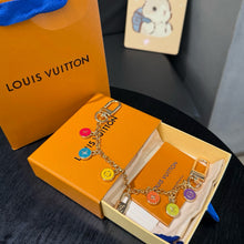 Load image into Gallery viewer, JW1016 LV Confetti Chain Bag Charm