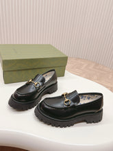Load image into Gallery viewer, SE1513 GUCCI Women's Lug Sole Loafer with Horsebit/ Size5-11