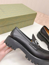Load image into Gallery viewer, SE1508 Gucci Women's lug sole loafer / Size5-10