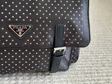 Load image into Gallery viewer, PD343 Re-Nylon Shoulder Bag with Studs / 11x8.6inch