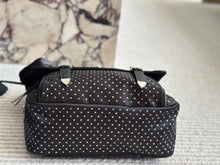 Load image into Gallery viewer, PD343 Re-Nylon Shoulder Bag with Studs / 11x8.6inch