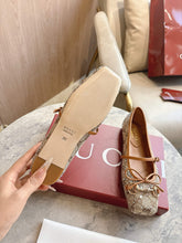 Load image into Gallery viewer, SE1738 Women's GG Crystal Gucci Horsebit Ballet Flat / Size5-11