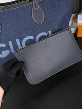 Load image into Gallery viewer, GC717 Gucci Totissima Large Reversible Tote Bag / 11"W x 10.6"H x 10.6"D