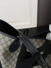 Load image into Gallery viewer, GC717 Gucci Totissima Large Reversible Tote Bag / 11"W x 10.6"H x 10.6"D
