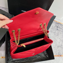 Load image into Gallery viewer, YSK269 Medium Loulou in Quilted Leather / HIGHEST QUALITY VERSION / 12.5 x 8.6 x 3.5 INCHES