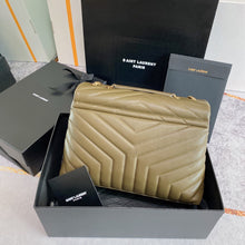 Load image into Gallery viewer, YSK269 Medium Loulou in Quilted Leather / HIGHEST QUALITY VERSION / 12.5 x 8.6 x 3.5 INCHES