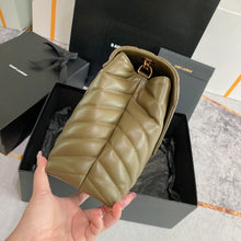 Load image into Gallery viewer, YSK269 Medium Loulou in Quilted Leather / HIGHEST QUALITY VERSION / 12.5 x 8.6 x 3.5 INCHES