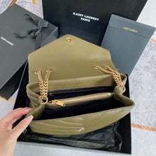 Load image into Gallery viewer, YSK269 Medium Loulou in Quilted Leather / HIGHEST QUALITY VERSION / 12.5 x 8.6 x 3.5 INCHES