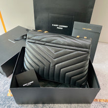 Load image into Gallery viewer, YSK270 Medium Loulou in Quilted Leather / HIGHEST QUALITY VERSION / 12.5 x 8.6 x 3.5 INCHES
