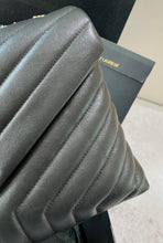 Load image into Gallery viewer, YSK270 Medium Loulou in Quilted Leather / HIGHEST QUALITY VERSION / 12.5 x 8.6 x 3.5 INCHES