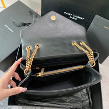 Load image into Gallery viewer, YSK270 Medium Loulou in Quilted Leather / HIGHEST QUALITY VERSION / 12.5 x 8.6 x 3.5 INCHES