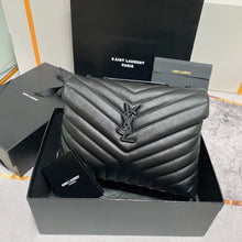Load image into Gallery viewer, YSK270 Medium Loulou in Quilted Leather / HIGHEST QUALITY VERSION / 12.5 x 8.6 x 3.5 INCHES