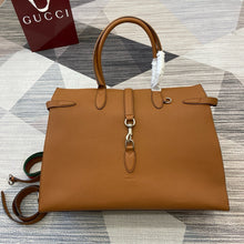 Load image into Gallery viewer, GC697 Large Tote Bag with Hook Closure / 19.7"W x 13.8"H x 6.3"D / HIGHEST QUALITY VERSION