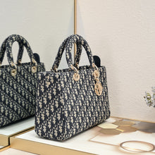 Load image into Gallery viewer, DR464 Medium Lady D-Sire My ABCDior Bag / 12x8x5inches