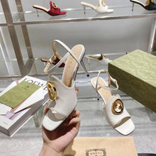 Load image into Gallery viewer, SE1079 Gucci Blondie Heeled Sandal / Size5-11