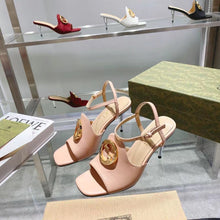 Load image into Gallery viewer, SE1080 Gucci Blondie Heeled Sandal / Size5-11