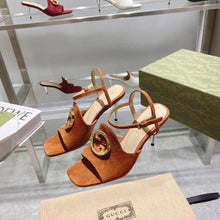 Load image into Gallery viewer, SE1082 Gucci Blondie Heeled Sandal / Size5-11