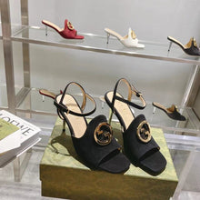 Load image into Gallery viewer, SE1080 Gucci Blondie Heeled Sandal / Size5-11