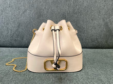 Load image into Gallery viewer, VLTN090 Mini Bucket Bag / W7.8xH6.6xD3.3 in / HIGHEST QUALITY VERSION