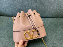 Load image into Gallery viewer, VLTN090 Mini Bucket Bag / W7.8xH6.6xD3.3 in / HIGHEST QUALITY VERSION