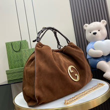 Load image into Gallery viewer, GC611 Gucci Blondie Large Tote Bag / 20.5"W x 13.8"H x 3.5"D / HIGHEST QUALITY VERSION