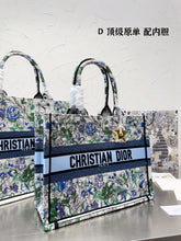 Load image into Gallery viewer, DR306 Medium/Large Dior Book Tote